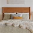 Pasadena Queen Wood Panel Headboard in Light Toffee
