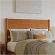Pasadena Queen Wood Panel Headboard in Light Toffee