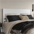 Pasadena King Solid Wood Panel Headboard in White