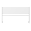 Pasadena King Solid Wood Panel Headboard in White