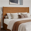 Pasadena King Wood Panel Headboard in Light Toffee