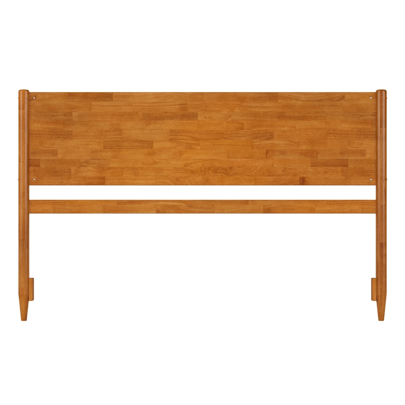 Pasadena King Wood Panel Headboard in Light Toffee