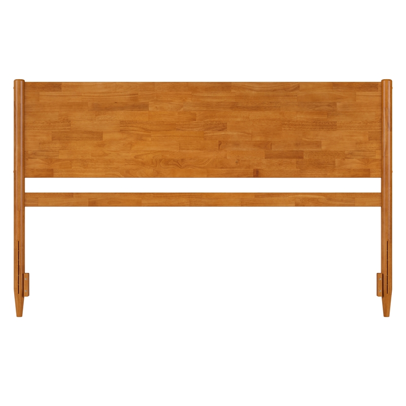Pasadena King Wood Panel Headboard in Light Toffee