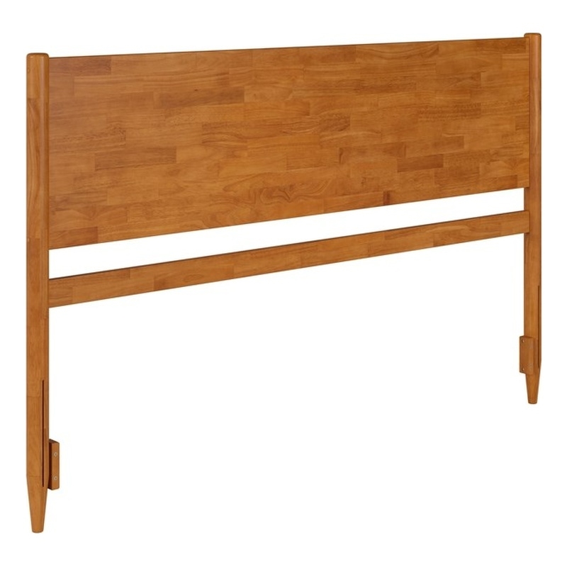 Pasadena King Wood Panel Headboard in Light Toffee