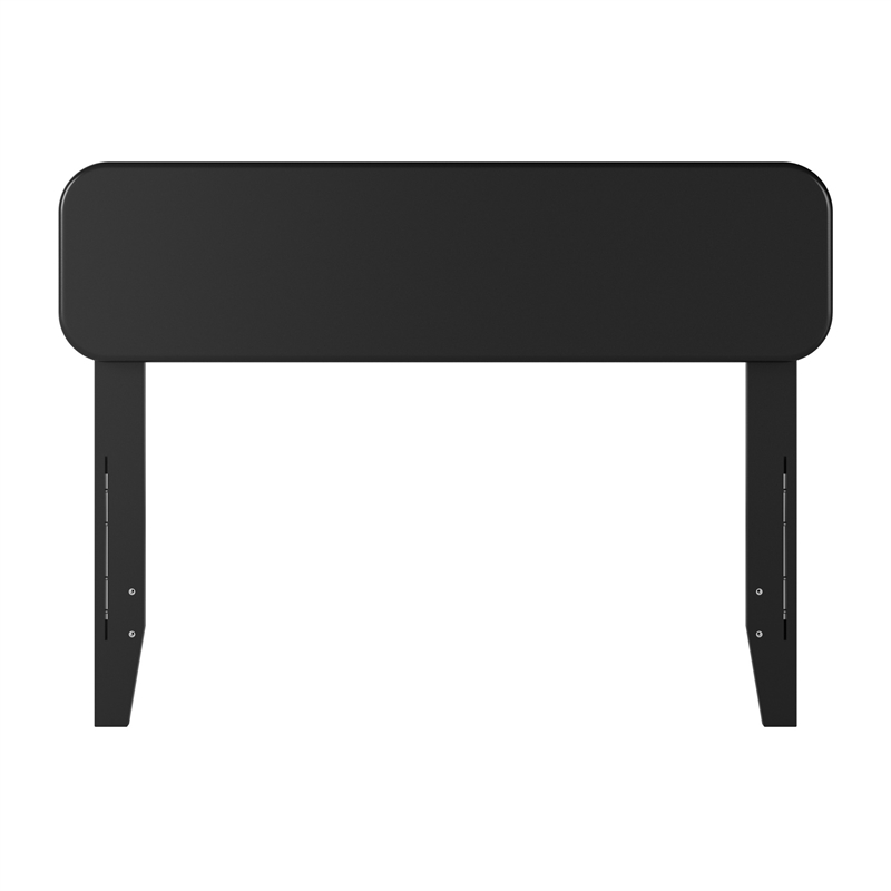 Florence Twin Solid Wood Headboard in Black