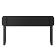 Florence Full Solid Wood Headboard in Black