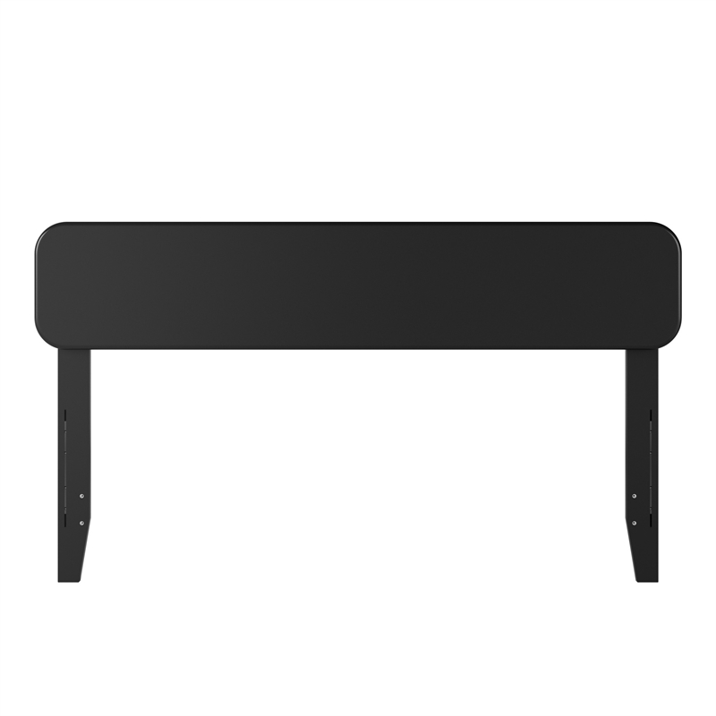Florence Full Solid Wood Headboard in Black