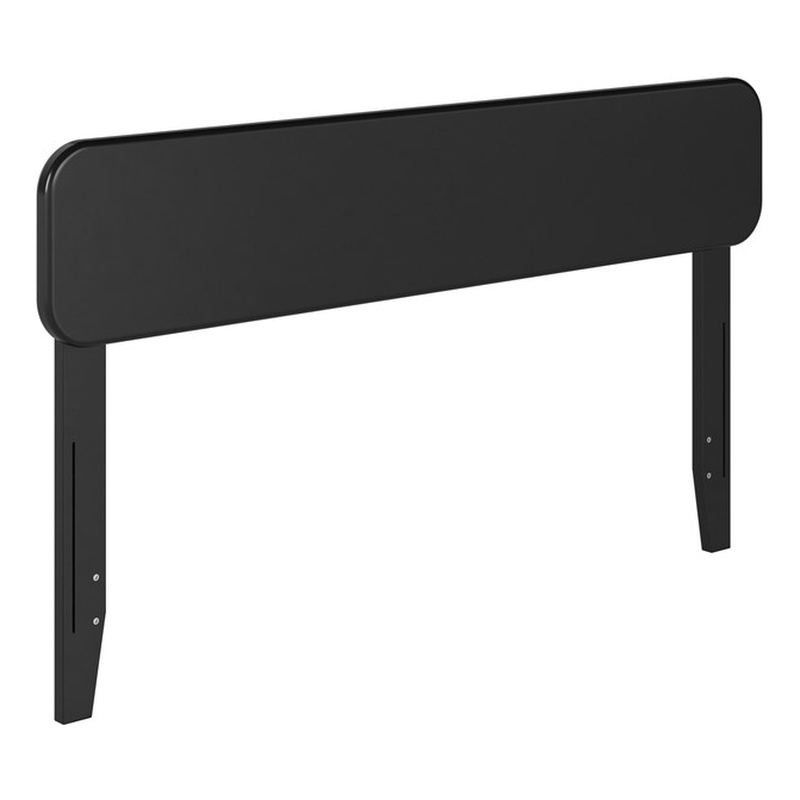 Florence Full Solid Wood Headboard in Black