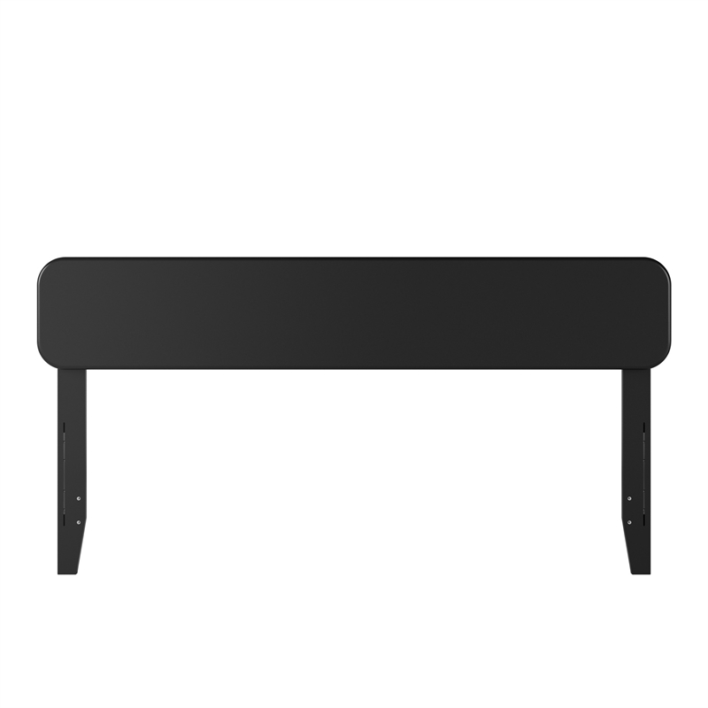 Florence Queen Solid Wood Headboard in Black