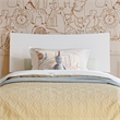 Phoenix Twin Solid Wood Headboard in White