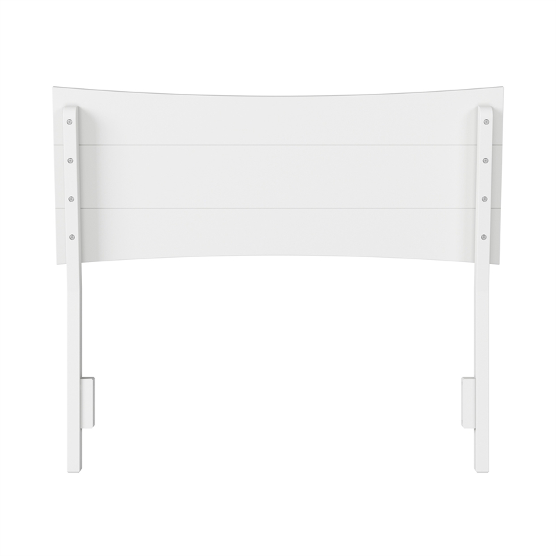 Phoenix Twin Solid Wood Headboard in White