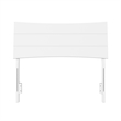 Phoenix Twin Solid Wood Headboard in White