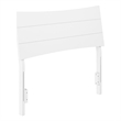 Phoenix Twin Solid Wood Headboard in White