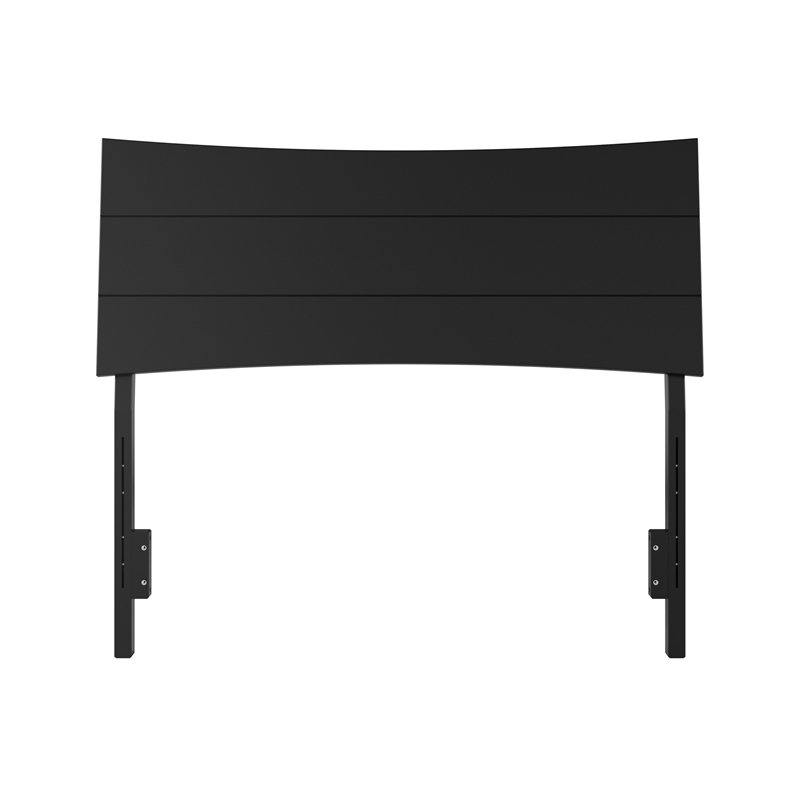 Phoenix Twin Solid Wood Headboard in Black