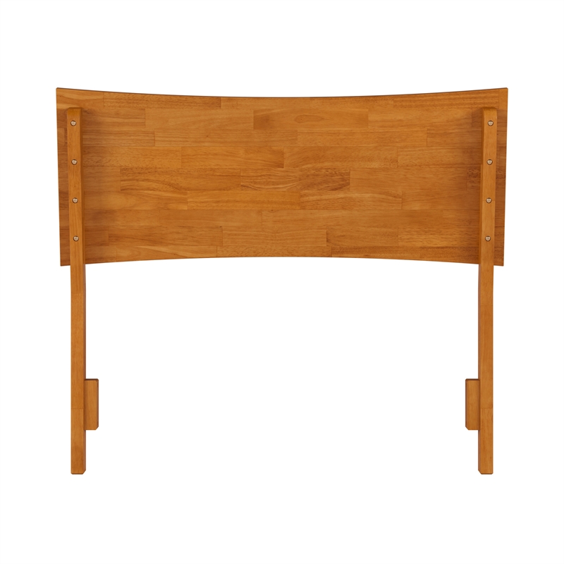 Phoenix Twin Solid Wood Headboard in Light Toffee