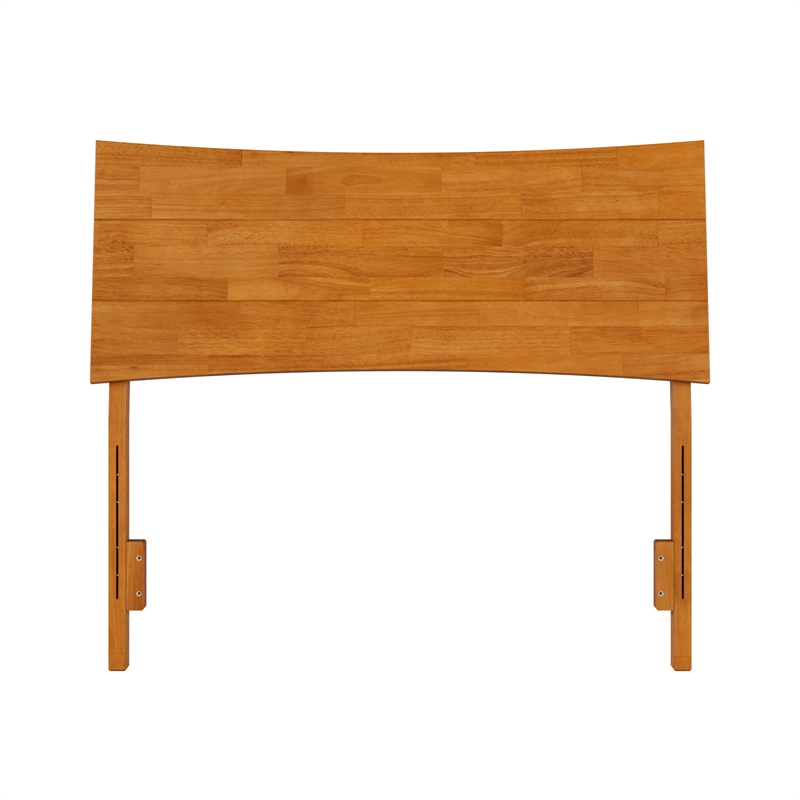 Phoenix Twin Solid Wood Headboard in Light Toffee