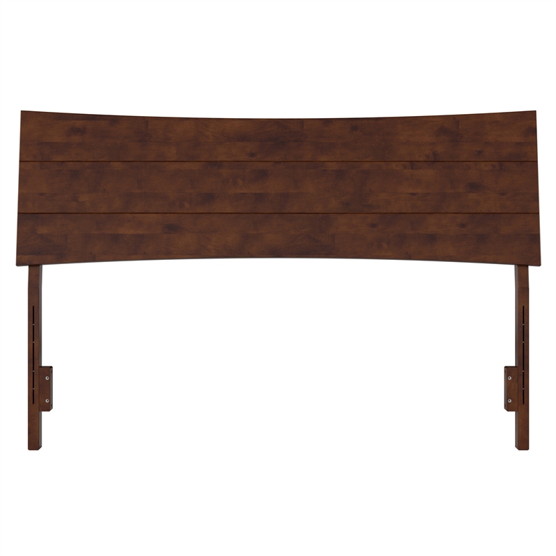 Phoenix Full Solid Wood Headboard in Walnut