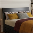 Phoenix Full Solid Wood Headboard in Black