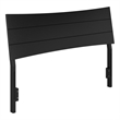Phoenix Full Solid Wood Headboard in Black