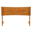 Phoenix Full Wood Headboard in Light Toffee
