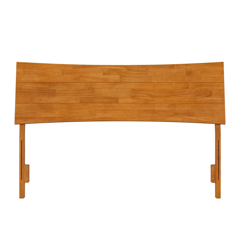 Phoenix Full Wood Headboard in Light Toffee