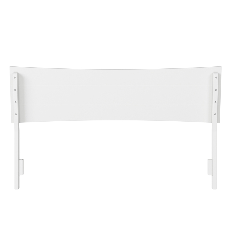 Phoenix Queen Solid Wood Headboard in White