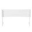 Phoenix Queen Solid Wood Headboard in White