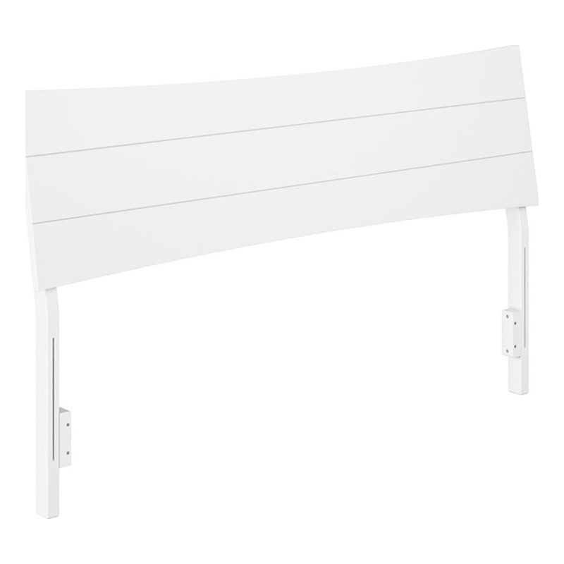 Phoenix Queen Solid Wood Headboard in White