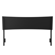 Phoenix Queen Solid Wood Headboard in Black