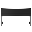 Phoenix Queen Solid Wood Headboard in Black