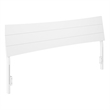 Phoenix King Solid Wood Headboard in White