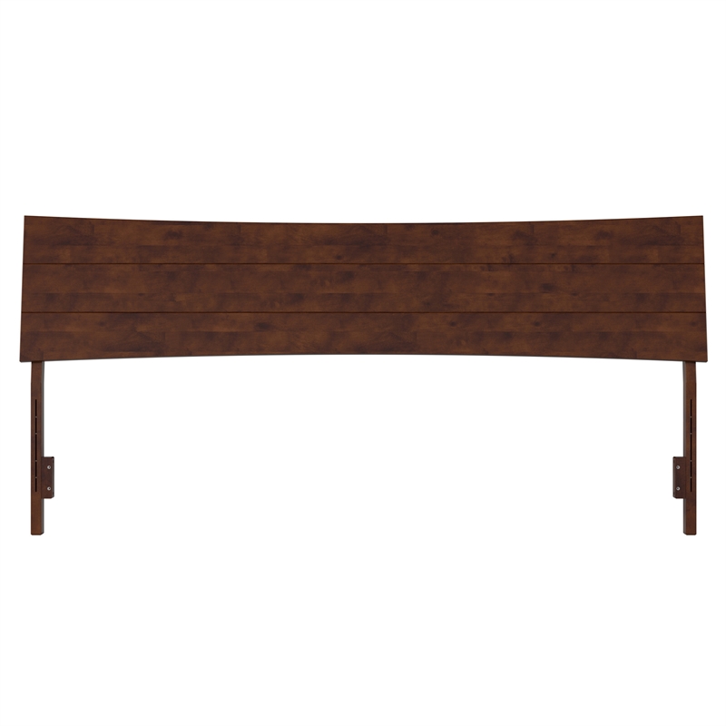 Phoenix King Solid Wood Headboard in Walnut