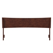 Phoenix King Solid Wood Headboard in Walnut