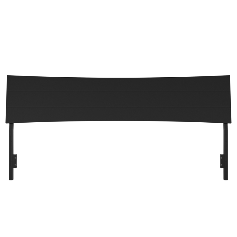 Phoenix King Solid Wood Headboard in Black