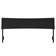 Phoenix King Solid Wood Headboard in Black