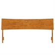 Phoenix King Solid Wood Headboard in Light Toffee