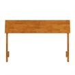 Bradford Full Wood Headboard in Light Toffee