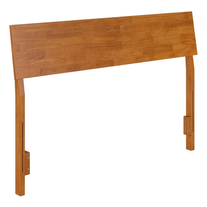 Bradford Full Wood Headboard in Light Toffee