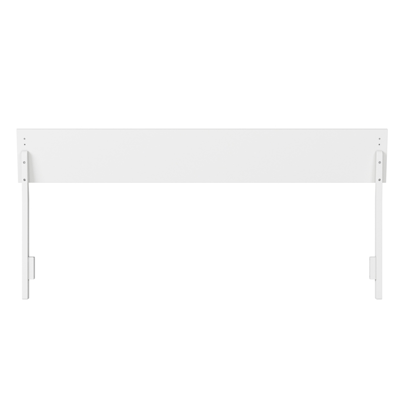Bradford King Solid Wood Headboard in White