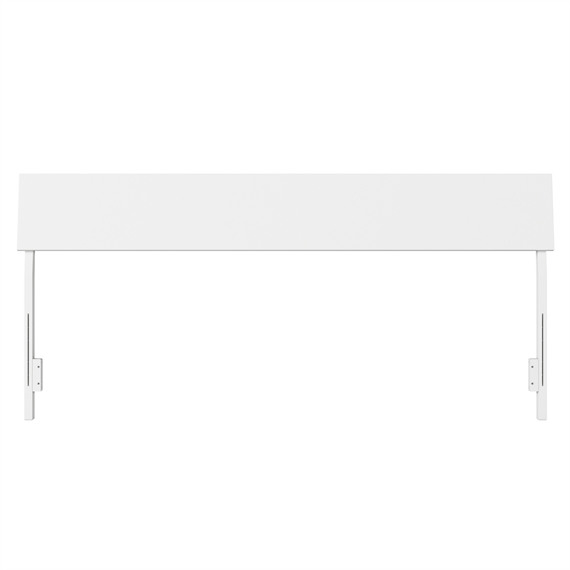 Bradford King Solid Wood Headboard in White