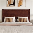 Aveline Queen Platform Bed with Matching Footboard & Drawers in Walnut