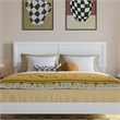 Ellarie Full Solid Wood Platform Bed in White