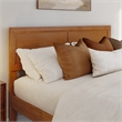 Ellarie Full Wood Platform Bed in Light Toffee