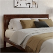 Ellarie Queen Solid Wood Platform Bed in Walnut