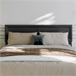 Ellarie Queen Solid Wood Platform Bed in Black
