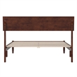Bradford Full Wood Platform Bed in Walnut