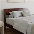 Bradford Queen Wood Platform Bed in Walnut