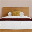 Phoenix Twin XL Wood Platform Bed with Drawers in Light Toffee
