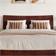 Phoenix Queen Solid Wood Platform Bed with Drawers in Walnut
