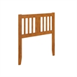 AFI Finley Twin Slatted Wood Headboard in Light Toffee